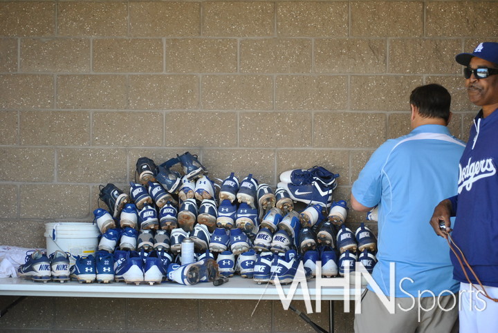 (다저스 스프링캠프 클러비의 모습)