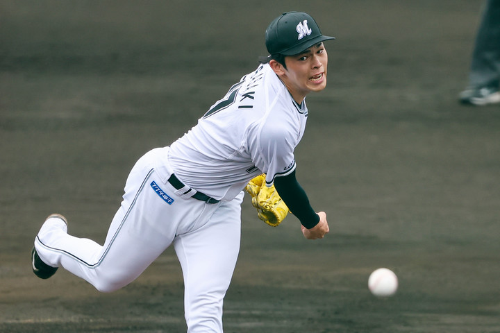 지바 롯데 마린스 투수 사사키 로키