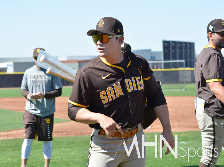 (샌디에이고 시절의 김하성)