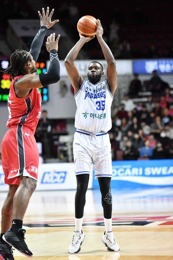 대구 한국가스공사 유슈 은도예(오른쪽)