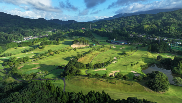 텐잔컨트리클럽 전경 