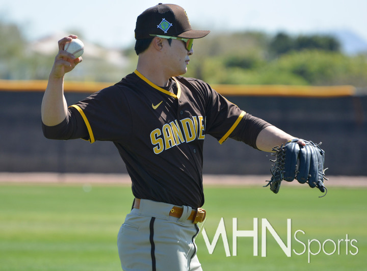 (샌디에이고 시절의 김하성)