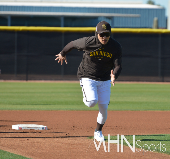 (샌디에이고 시절의 김하성)