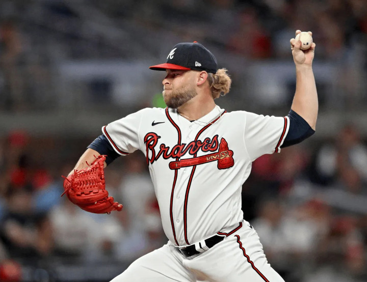 (애틀랜타 시절의 불펜투수 AJ 민터)