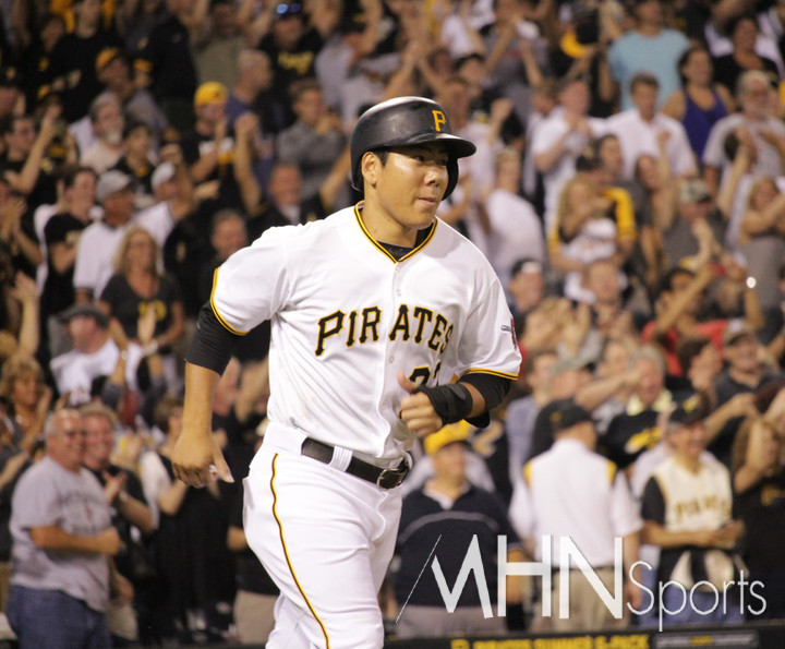 (메이저리그 피츠버그 시절의 강정호)