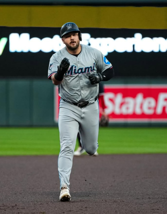 (전 소속팀 마이애미 시절의 버거)