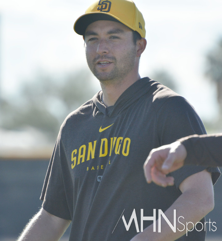 (올 겨울 텍사스로 이적한 전 샌디에이고 포수 카일 히가시오카)