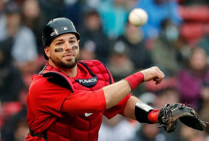 (보스턴 시절의 포수 플라웨키)