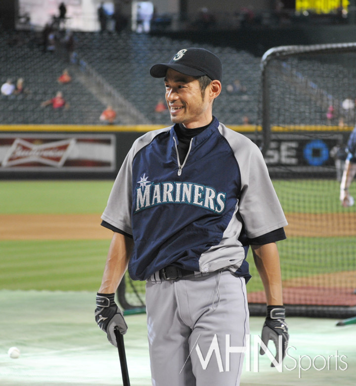 (시애틀 시절의 스즈키 이치로)