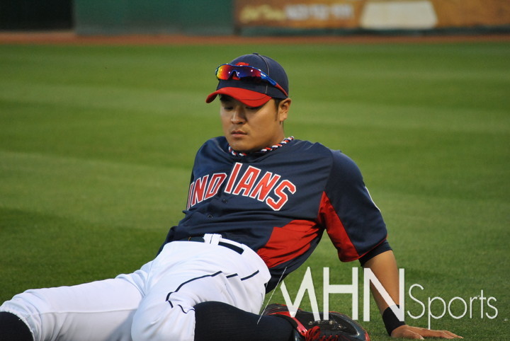 (클리브랜드 시절의 추신수)