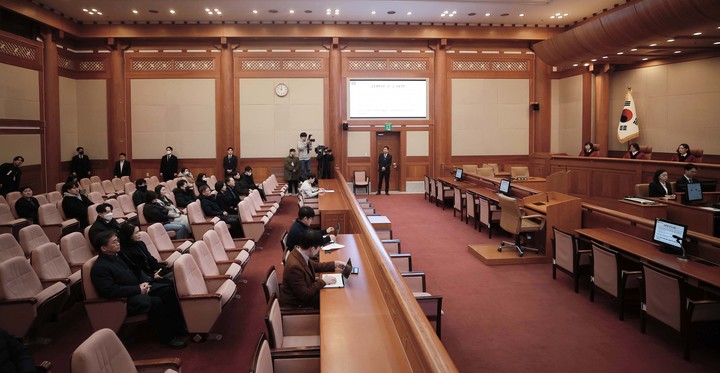23일 서울 종로구 헌법재판소