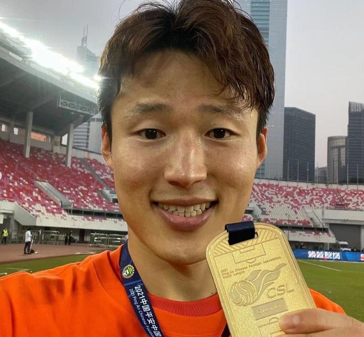 전(前) 산둥 타이산에서 뛰던 시절 손준호