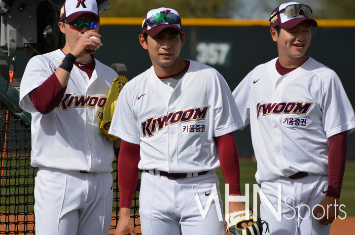 (2023년 미국 애리조나 스프링캠프 때 이정후의 모습)