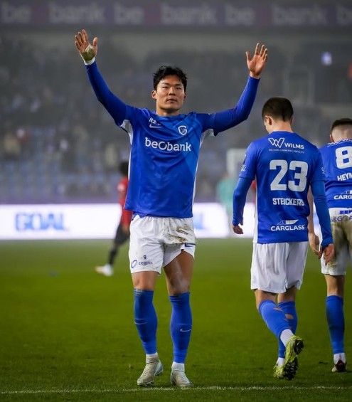 벨기에 주필러리그의 헹크에서 뛰고 있는 오현규