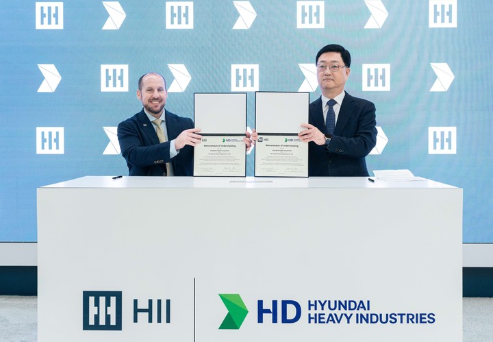HD현대, 美 최대 방산 조선사와 '함정 동맹' 체결