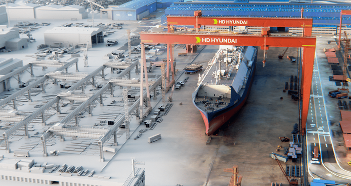 엔비디아의 '아이작' 플랫폼을 통해 지멘스의 공정에서 시뮬레이션을 활용하고 있다.