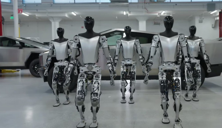 테슬라 옵티머스 휴머노이드 로봇