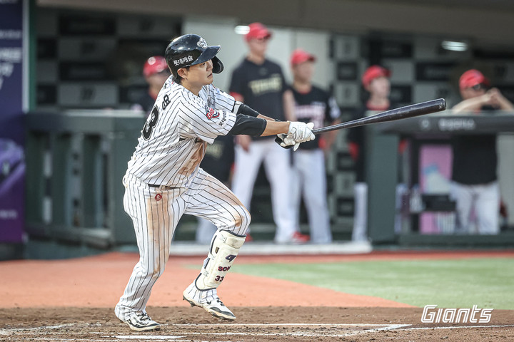 복귀 이후 맹타를 휘두르고 있는 롯데 자이언츠 손호영