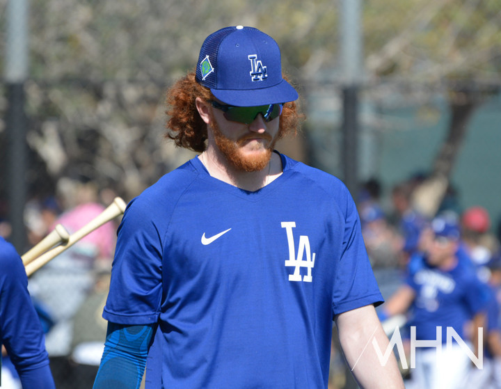 (다저스 시절의 더스틴 메이)