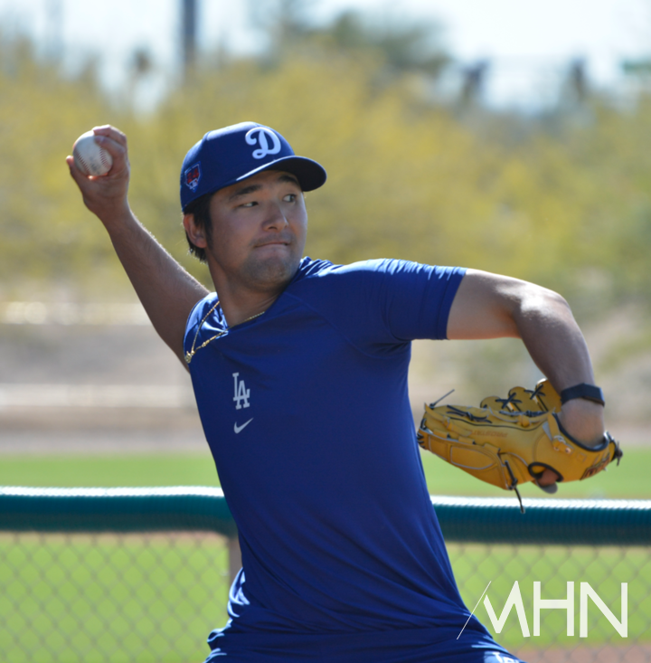 (LA 다저스 시절의 최현일)