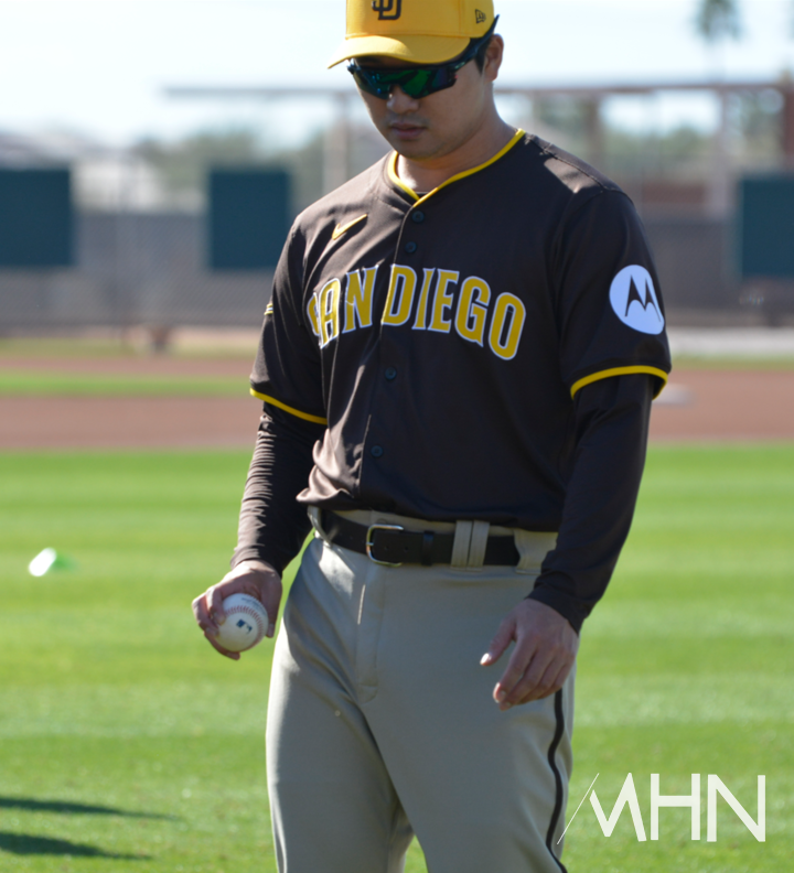 (샌디에이고 시절의 고우석)