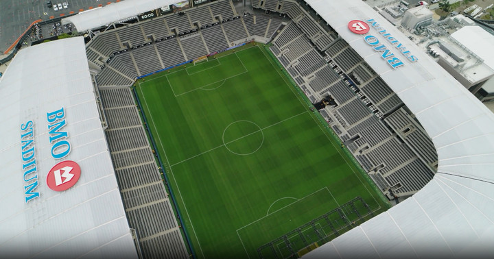 (손흥민의 소속팀 LA FC 홈구장 'BMO 스타디움')