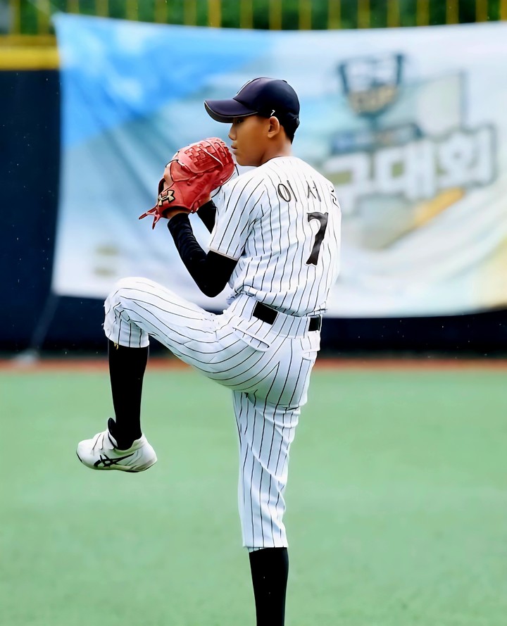 2020 제4회 한국컵 전국유소년야구대회에서 활약 중인 인천남동구유소년야구단 출신 이서준(인천고)