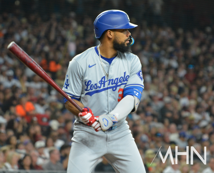 (NLDS 1차전 히어로가 된 다저스 우익수 테오스카 에르난데스)