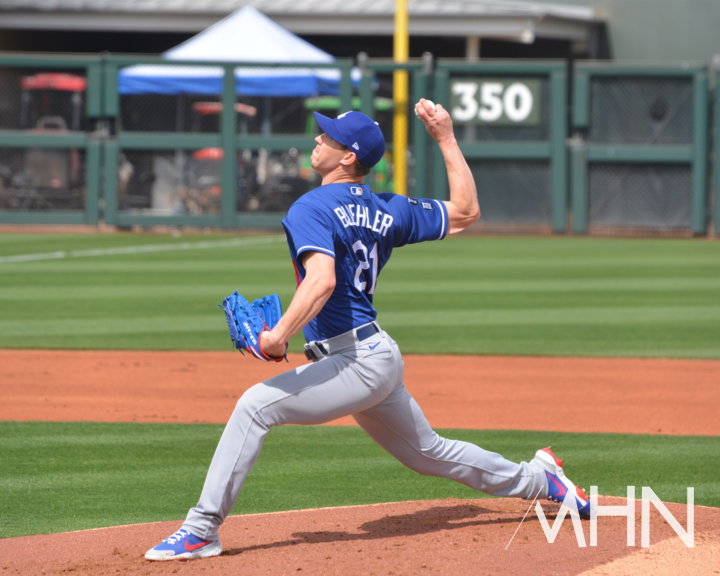 (전 소속팀 LA 다저스 시절의 뷸러)