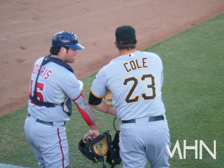 (지난 2011년 AFL에 참가했던 게릿 콜(오른쪽). 메이저리그 최고투수로 성장했다)