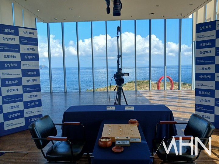 결승1국이 벌어진 제주 글라스하우스 2층 내부 전경.(사진 제주에서 MHN 엄민용 선임기자)