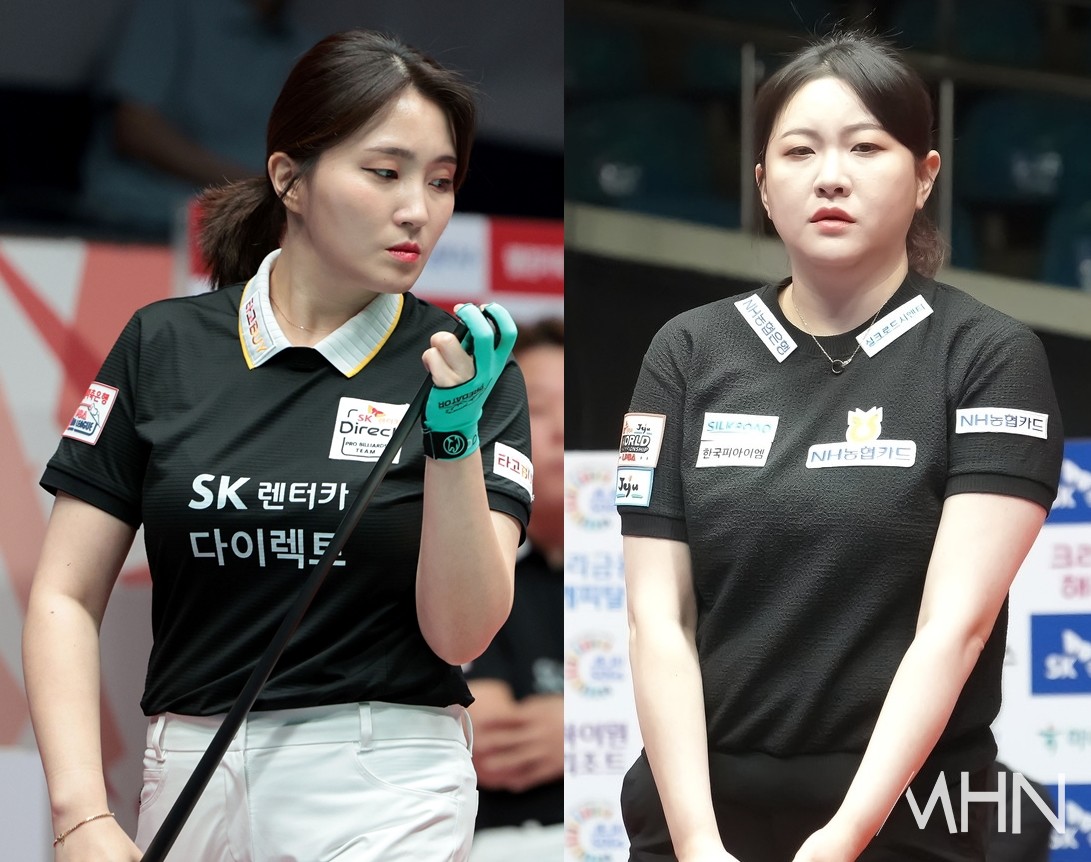 SK렌터카 강지은-NH농협카드 김민아(우측)