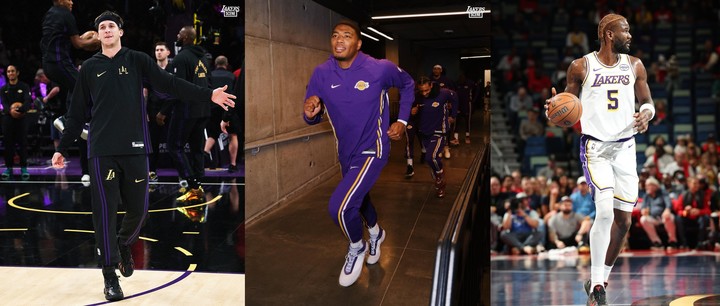 (왼쪽부터) 오스틴 리브스, 루이 하치무라, 디안드레 에이튼