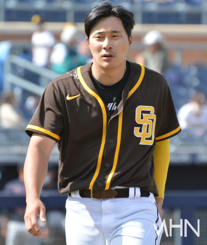 (샌디에이고 시절의 김하성)