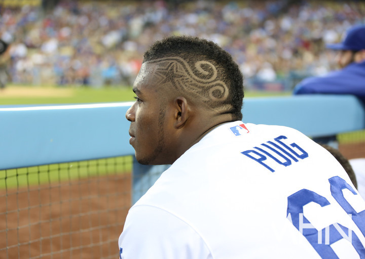 (다저스 시절의 푸이그)