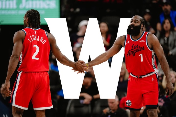 (왼쪽부터) 카와이 레너드, 제임스 하든