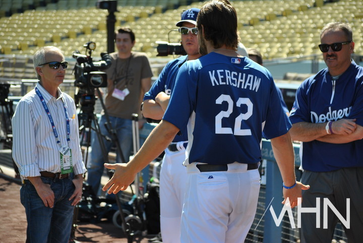 (메이저리그 최고 인기구단 다저스에는 늘 많은 취재진과 팬들이 몰린다)