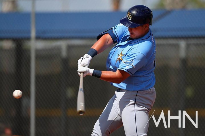 (탬파베이 시절의 최지만)