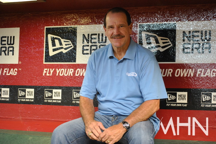 (김병현과 함께 2001년 월드시리즈 우승을 일궈낸 밥 브렌리 전 애리조나 감독)