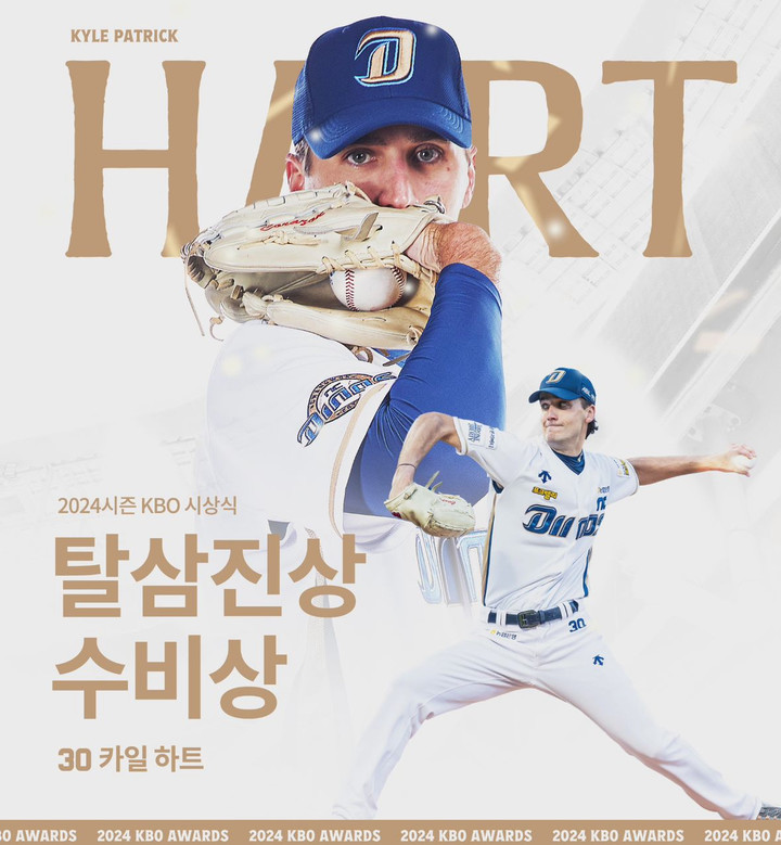 (KBO 시절의 하트 | Photo credit=KBO)