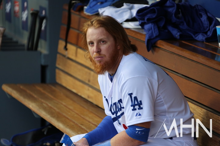 (다저스에서 전성기를 보냈던 내야수 저스틴 터너)