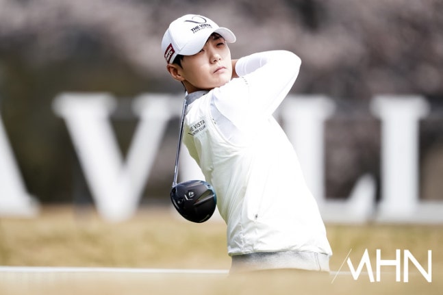 지난 1일 열린 더 시에나 오픈 연습라운드에서 박성현이 샷을 하고 있다.