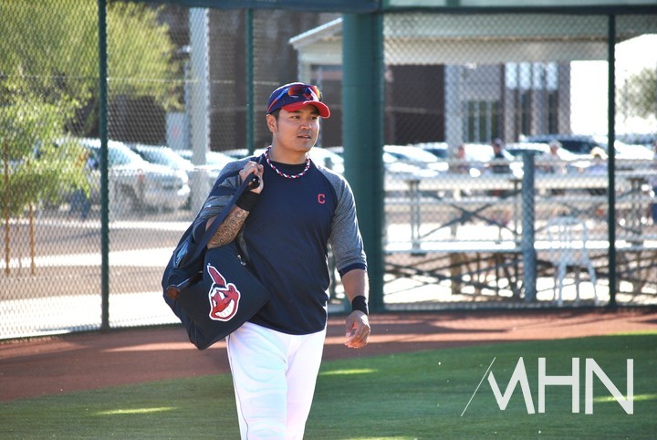 (클리브랜드 시절의 추신수)