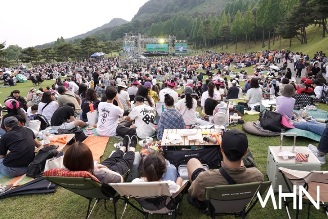 지난해 5월 열린 서원밸리 그린콘서트 모습