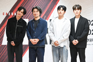 [포토] 유승호-김준원-손호준-양지원 '킬링시저로 만나요'