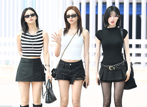[포토] 베이비몬스터 루카-치키타-아사 '블랙&화이트 패션'