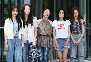 [포토] 베이비복스 '컬투쇼 완전체 출격'