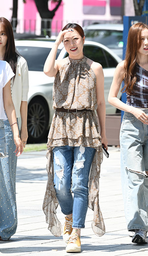 [포토] 베이비복스 심은진 '설레는 출근길'