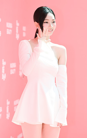 [포토] 에스파 카리나 '안녕'