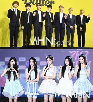 방탄소년단-아일릿, 일본 음악 시장서 나란히...'반짝' 성과 쾌거